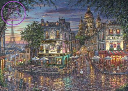 SCHMIDT Puzzle Montmartre 1000 dílků