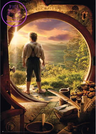 SCHMIDT Puzzle Hobit: Opuštění Bag End 1000 dílků