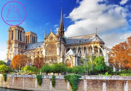 BLUEBIRD Puzzle Katedrála Notre-Dame 1000 dílků