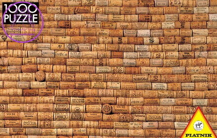 PIATNIK Puzzle Korkové zátky 1000 dílků