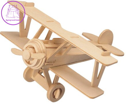 WOODEN TOY , WCK 3D puzzle Dvouplošník Nieuport