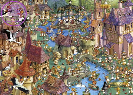 HEYE Puzzle Králíčkov 1000 dílků