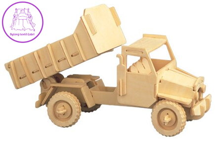 WOODEN TOY , WCK 3D puzzle Nákladní auto