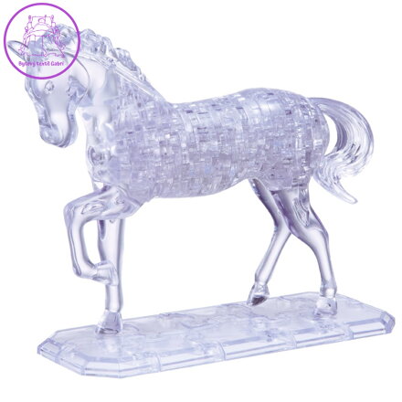 HCM KINZEL 3D Crystal puzzle Kůň 100 dílků