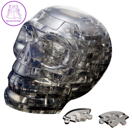 HCM KINZEL 3D Crystal puzzle Lebka 48 dílků