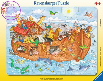 RAVENSBURGER Puzzle Velká Noemova archa 48 dílků