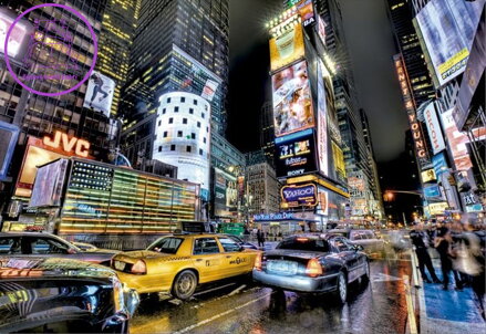 EDUCA Puzzle Times Square, New York (HDR) 1000 dílků