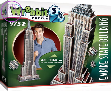 WREBBIT 3D puzzle Empire State Building 975 dílků