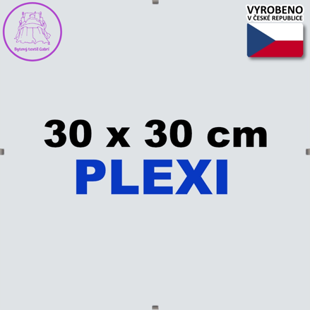 BFHM Rám Euroclip 30x30cm (plexisklo)