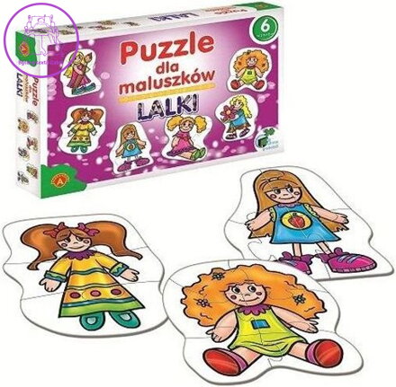 ALEXANDER Baby puzzle Panenky 6v1 (2-7 dílků)