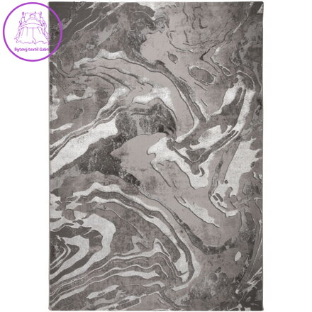 Kusový koberec Eris Marbled Silver
