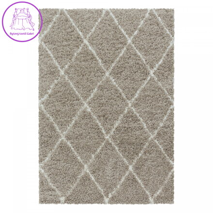 Kusový koberec Alvor Shaggy 3401 beige