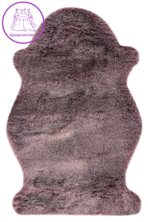 Kusový koberec Samba 495 Mauve (tvar kožešiny)