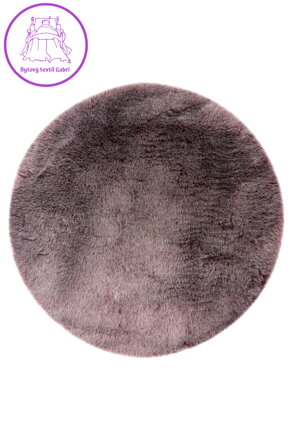 Kusový koberec Samba 495 Mauve kruh
