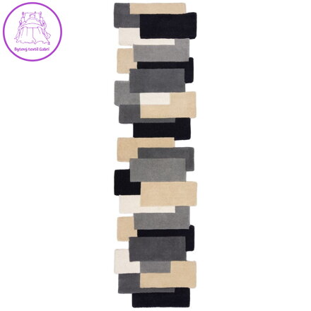 Běhoun Abstract Collage Monochrome