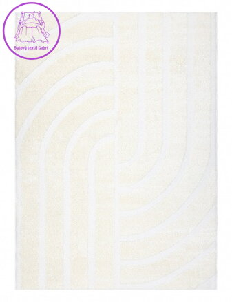 Kusový koberec Mode 8631 geometric cream