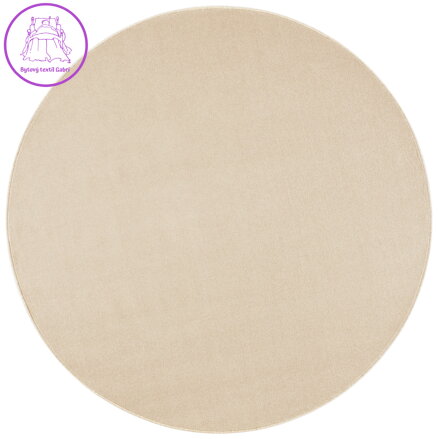 Kusový koberec Nasty 101152 Creme kruh