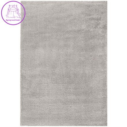 Kusový koberec Shaggy Teddy Grey