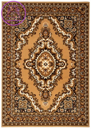Kusový koberec TEHERAN T-102 beige