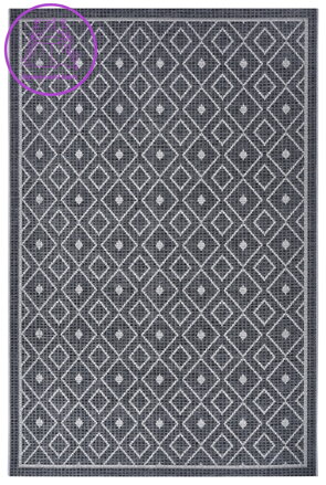 Kusový koberec Clyde 105908 Lahal Grey Beige – na ven i na doma