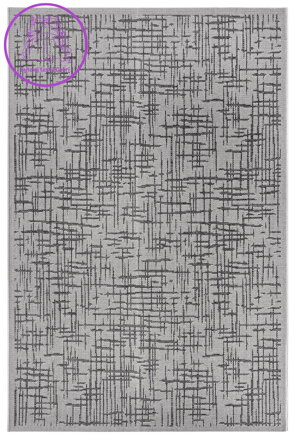Kusový koberec Clyde 105915 Telu Beige Grey – na ven i na doma
