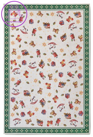 Kusový koberec Villeroy & Boch Toy's delight s potiskem 106193 Green, Multicolor