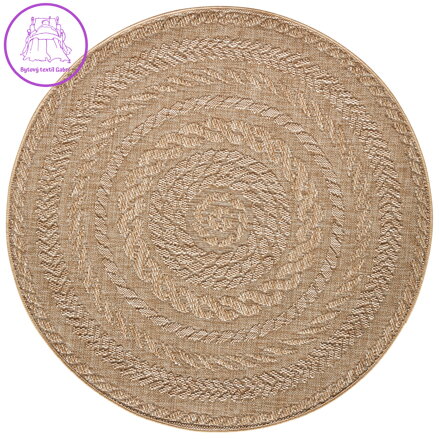 Kusový koberec Forest 103998 Beige/Brown – na ven i na doma