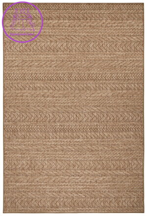 Kusový koberec Forest 103995 Beige/Brown – na ven i na doma