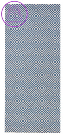 Běhoun Meadow 102468 Blue – na ven i na doma