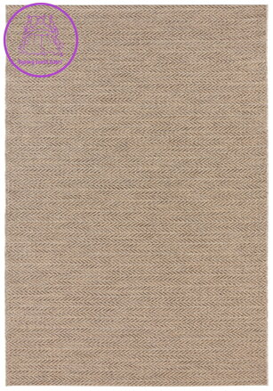 Kusový koberec Brave 103615 natural Brown z kolekce Elle – na ven i na doma