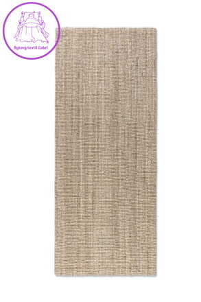 Běhoun Bouclé Jute 105973 Ivory White