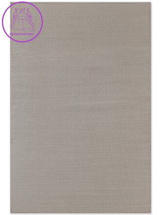 Kusový koberec Perles 106186 Cream Grey z kolekce Elle
