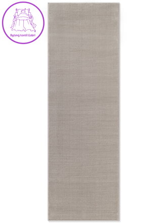 Běhoun Perles 106186 Cream Grey z kolekce Elle