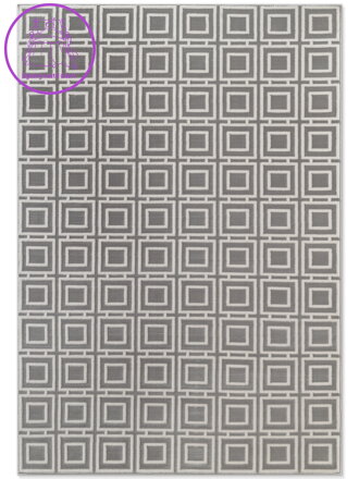 Kusový koberec Perles 106190 Cream Grey z kolekce Elle