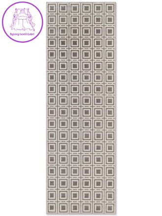 Běhoun Perles 106190 Cream Grey z kolekce Elle