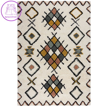 Kusový koberec Moroccan Midar Shaggy Multi