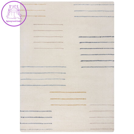 Kusový koberec Dottie Geometric Blue/Multi