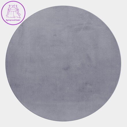Kusový koberec Pouffy 5100 Grey kruh