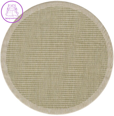 Kusový koberec Giza 1410 Green kruh