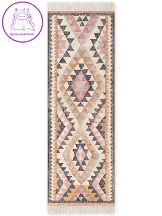 Běhoun Parsa 106260 Cream/Multi z kolekce Elle