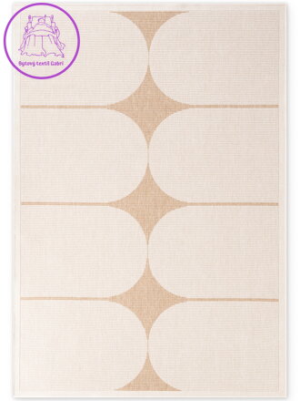 Kusový koberec Duet Bowen Beige/White - na ven i na doma