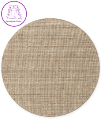 Kusový koberec Jaipur Grey/Brown kruh