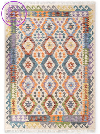 Kusový koberec Kamal Oasis 106242 Multicolor