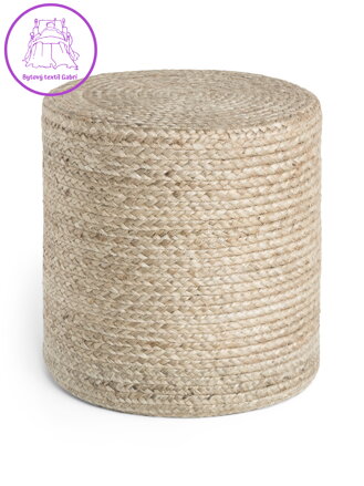 Sedací vak JUTTA POUF 106235 Beige/Grey