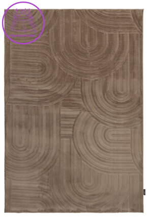 Kusový koberec Interstellar 501 Taupe