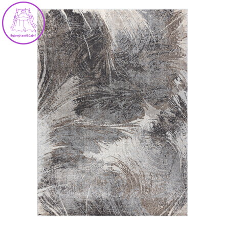 Kusový koberec Fusion 9617 dark grey/brown