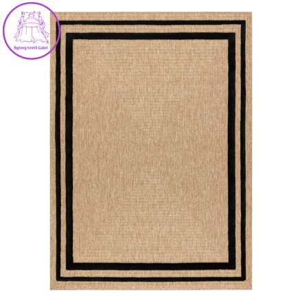 Kusový koberec Spark 0687 beige/black