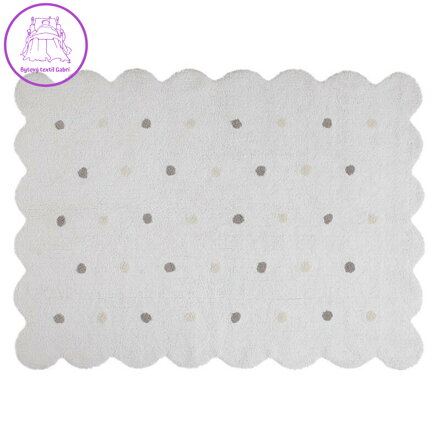 Dětský kusový koberec Biscuit White Dětský kusový koberec Biscuit White