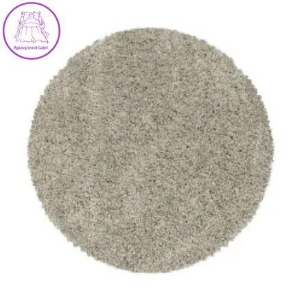 Kusový koberec Sydney Shaggy 3000 natur kruh