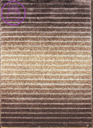 Kusový koberec Seher 3D 2607 Brown Beige